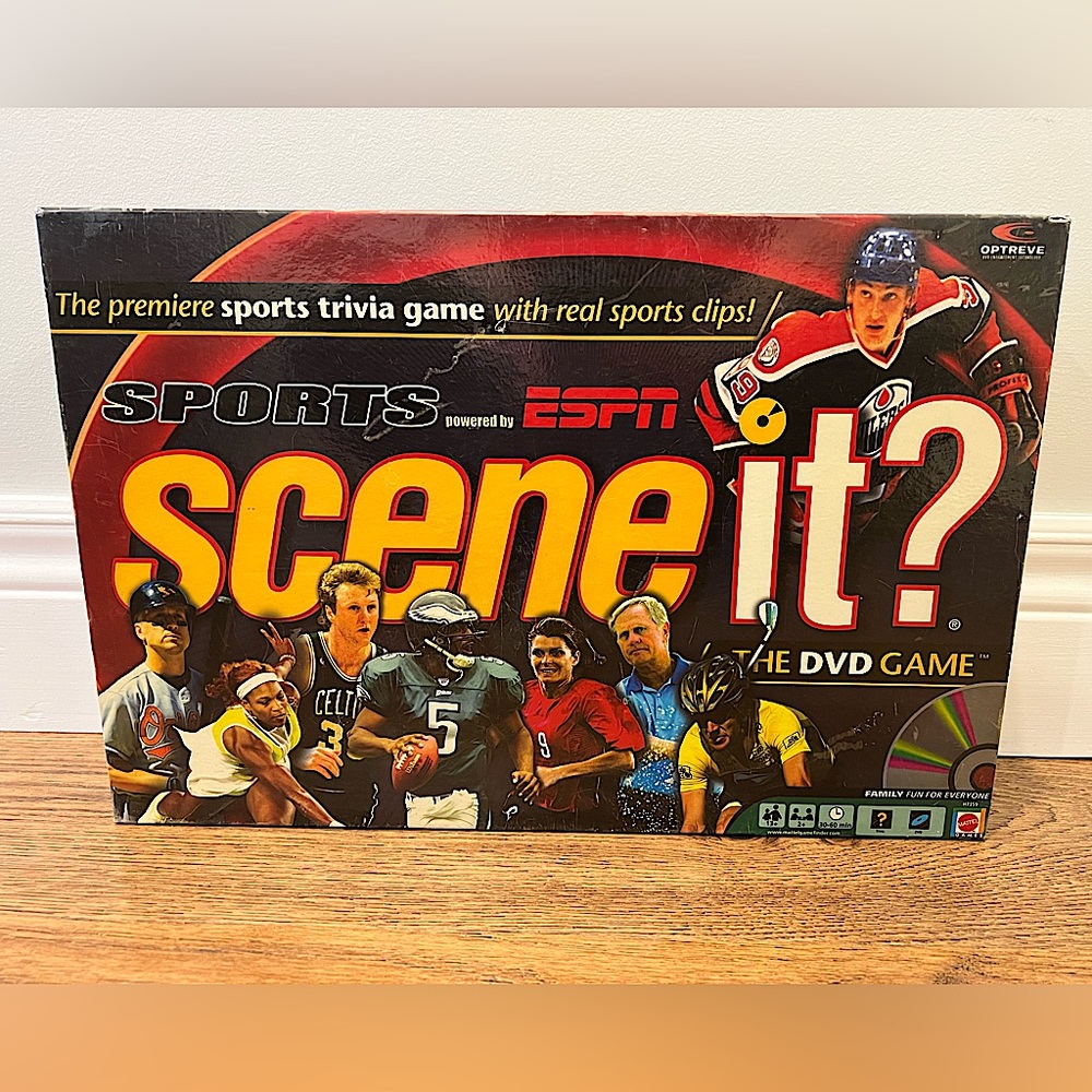 New Sports ESPN Scene It board game